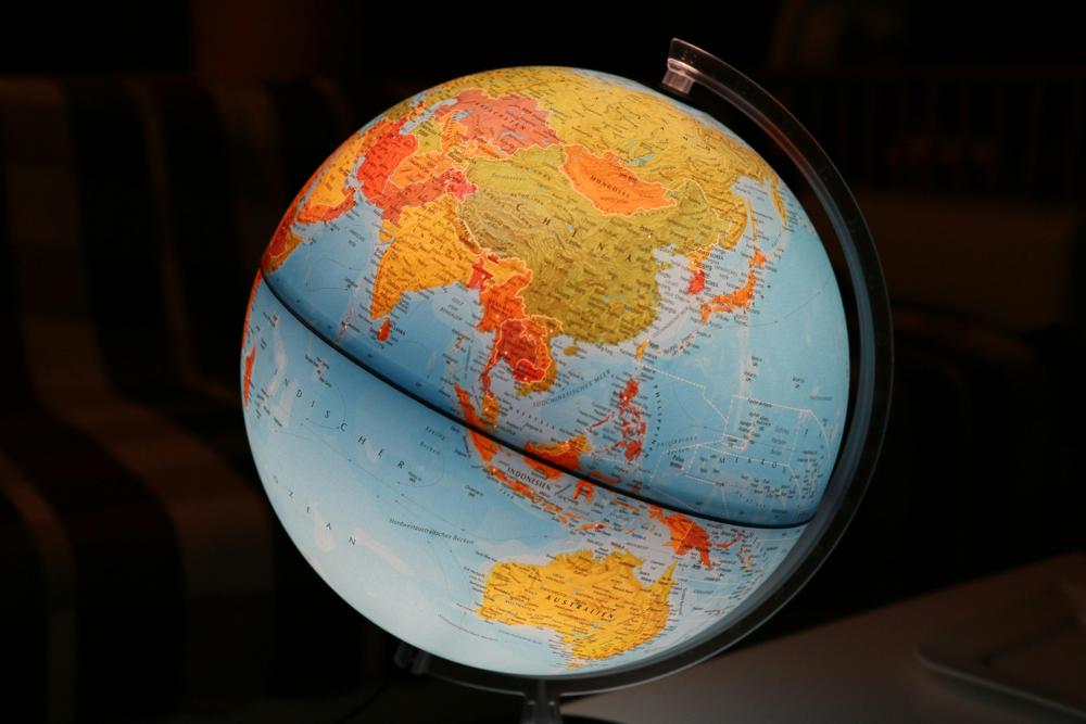 world map